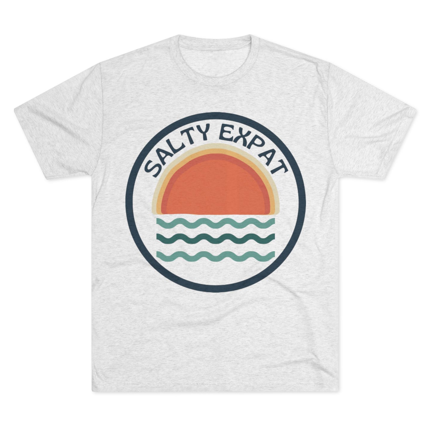 Salty Expat Unisex Tri-Blend Tee