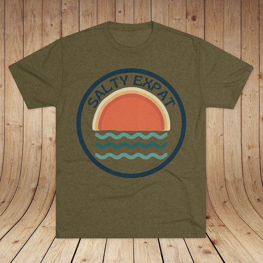 Salty Expat Unisex Tri-Blend Tee