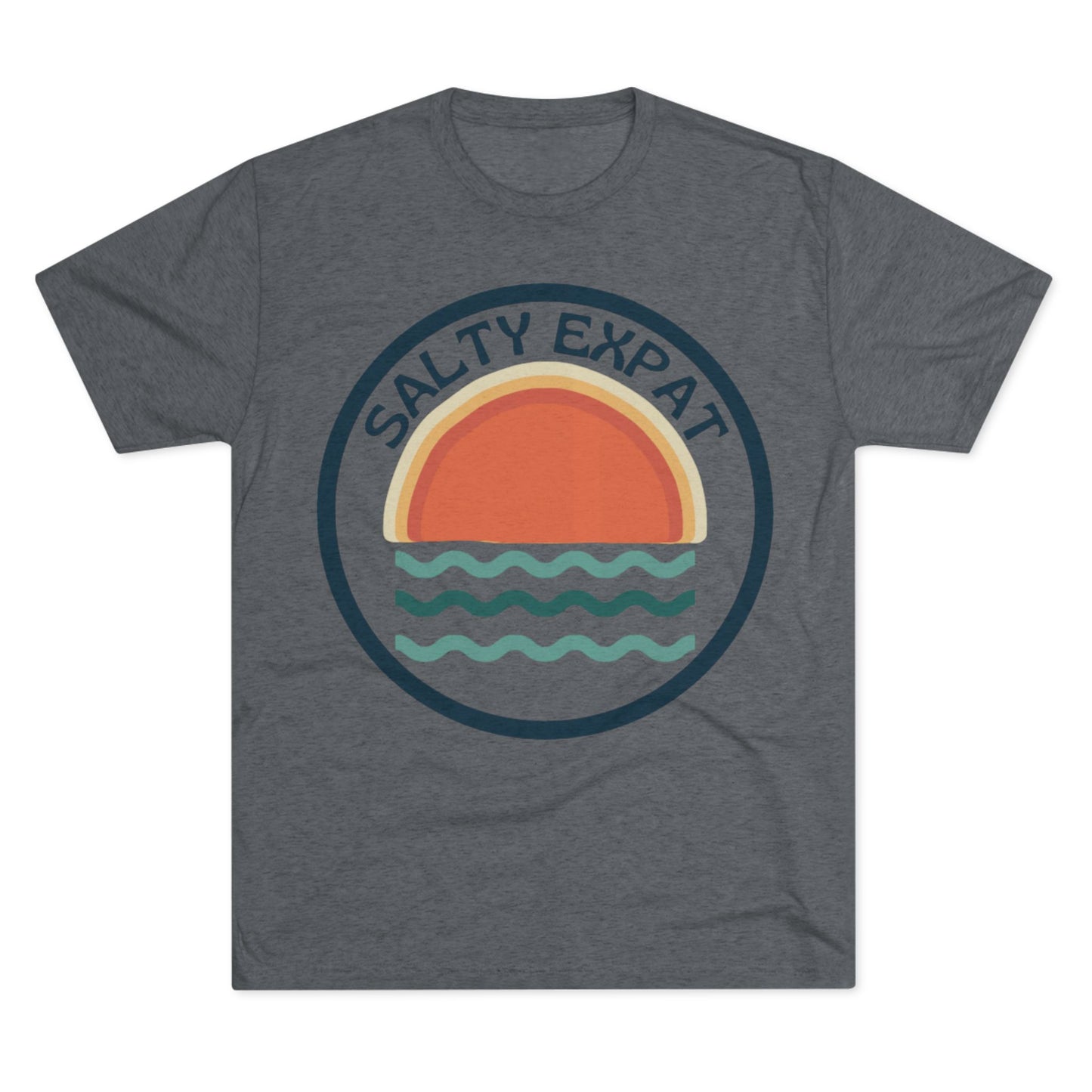 Salty Expat Unisex Tri-Blend Tee