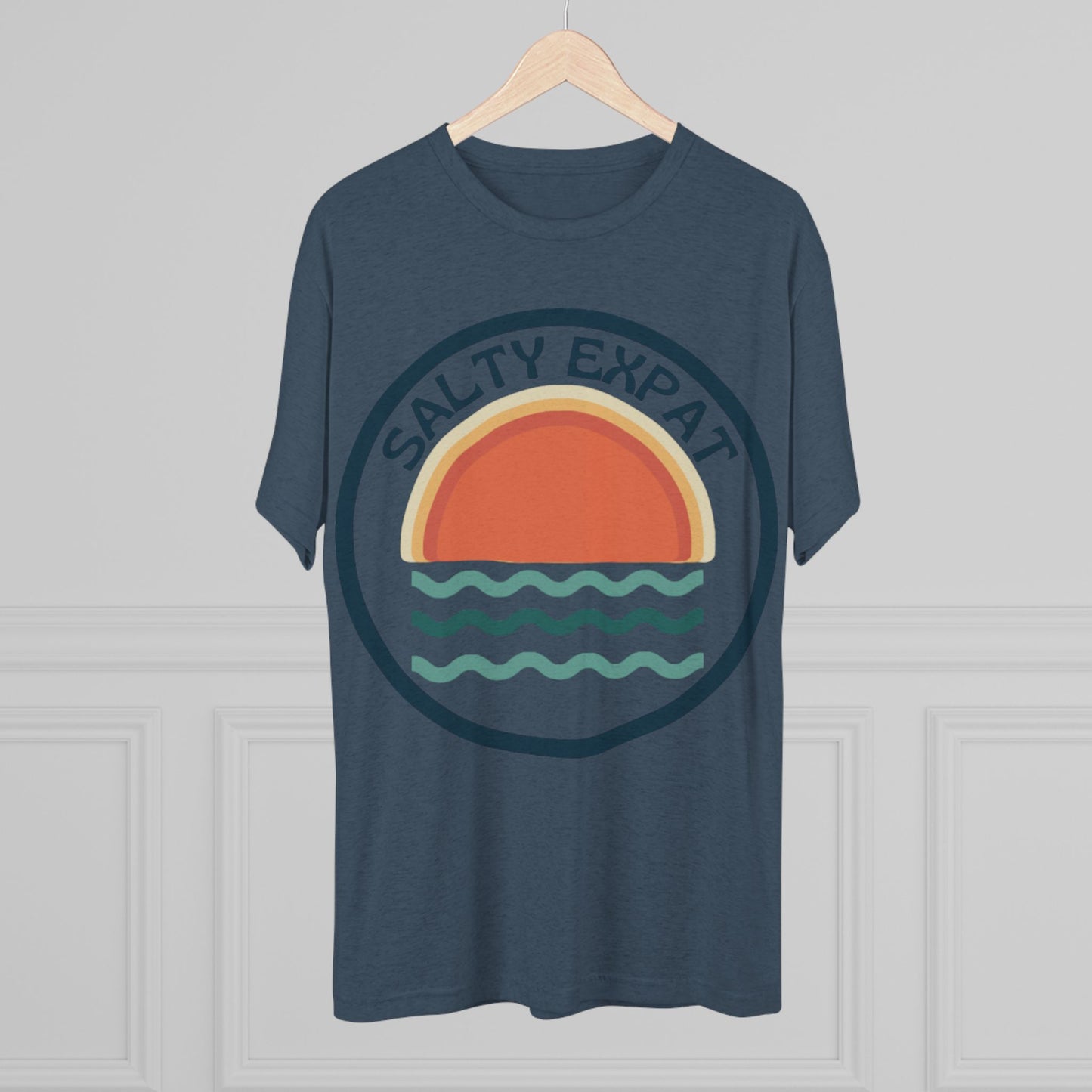 Salty Expat Unisex Tri-Blend Tee