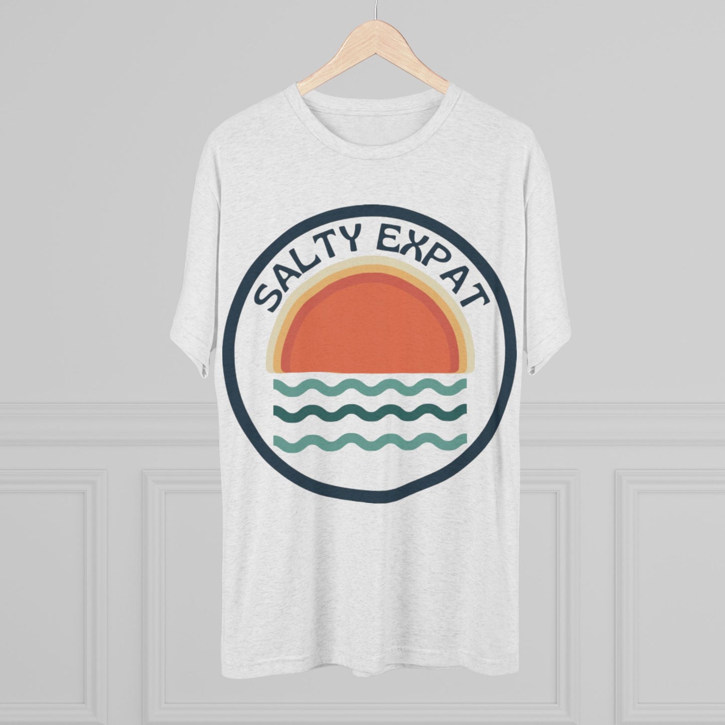 Salty Expat Unisex Tri-Blend Tee