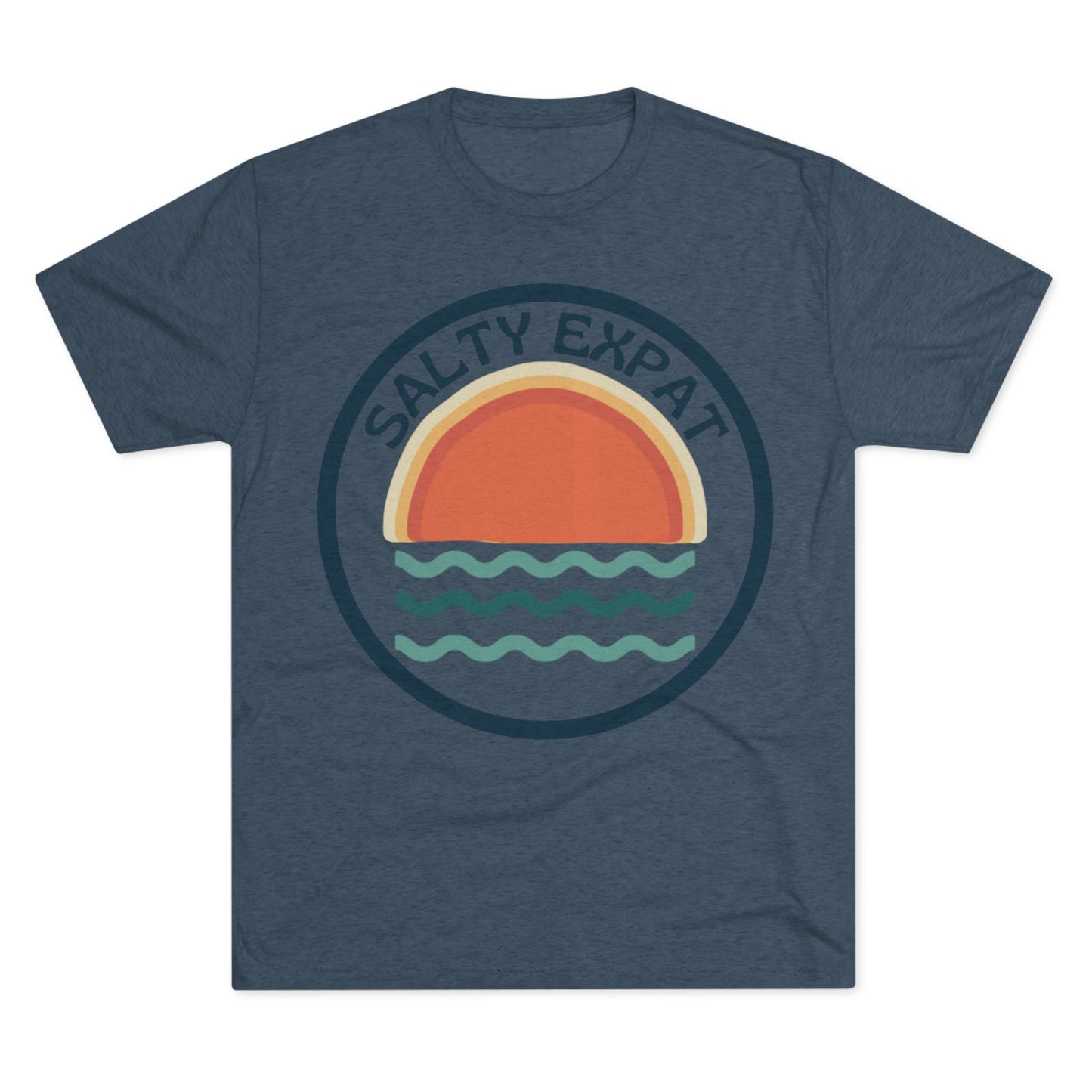Salty Expat Unisex Tri-Blend Tee