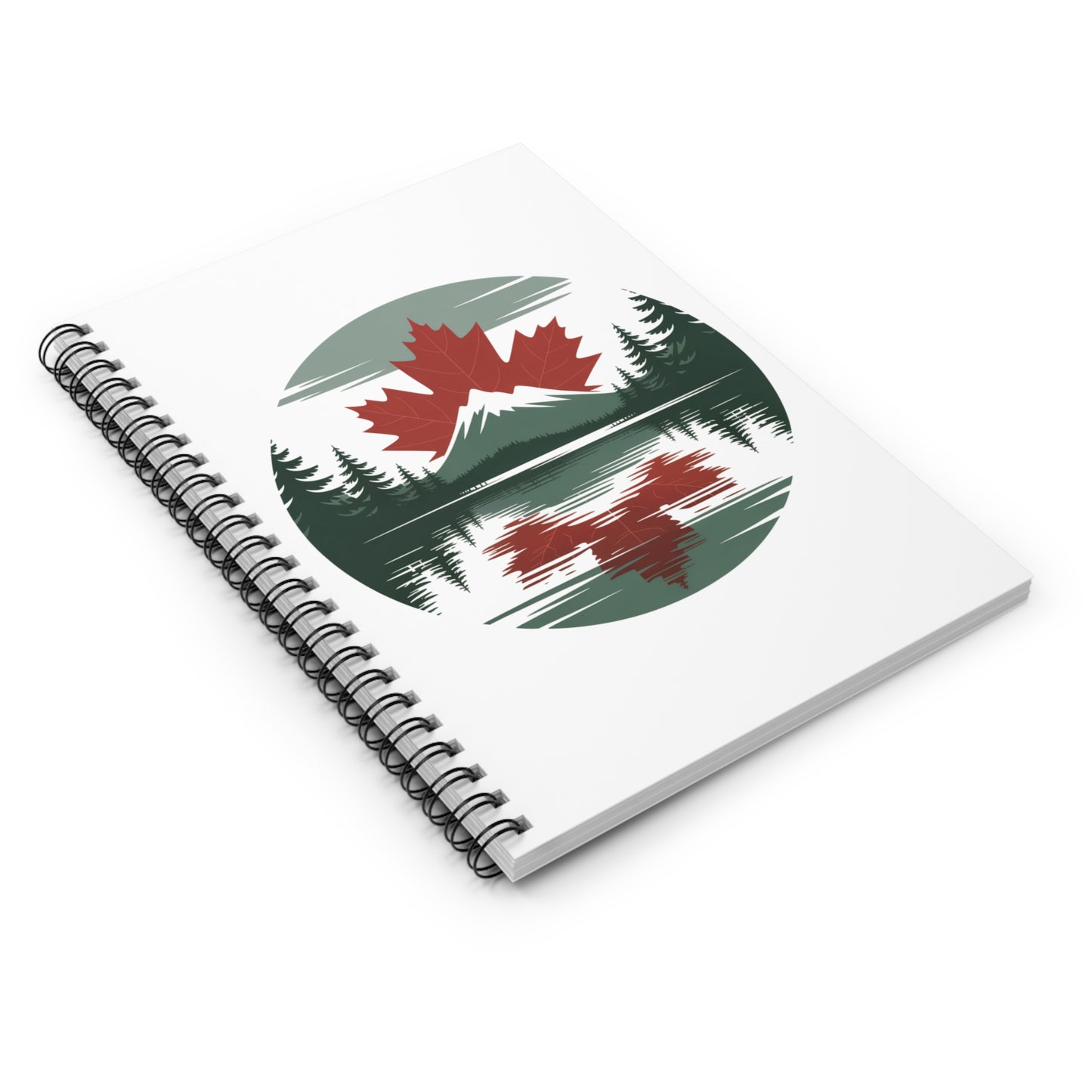 Cozy Canada Journal - Spiral Bound Notebook