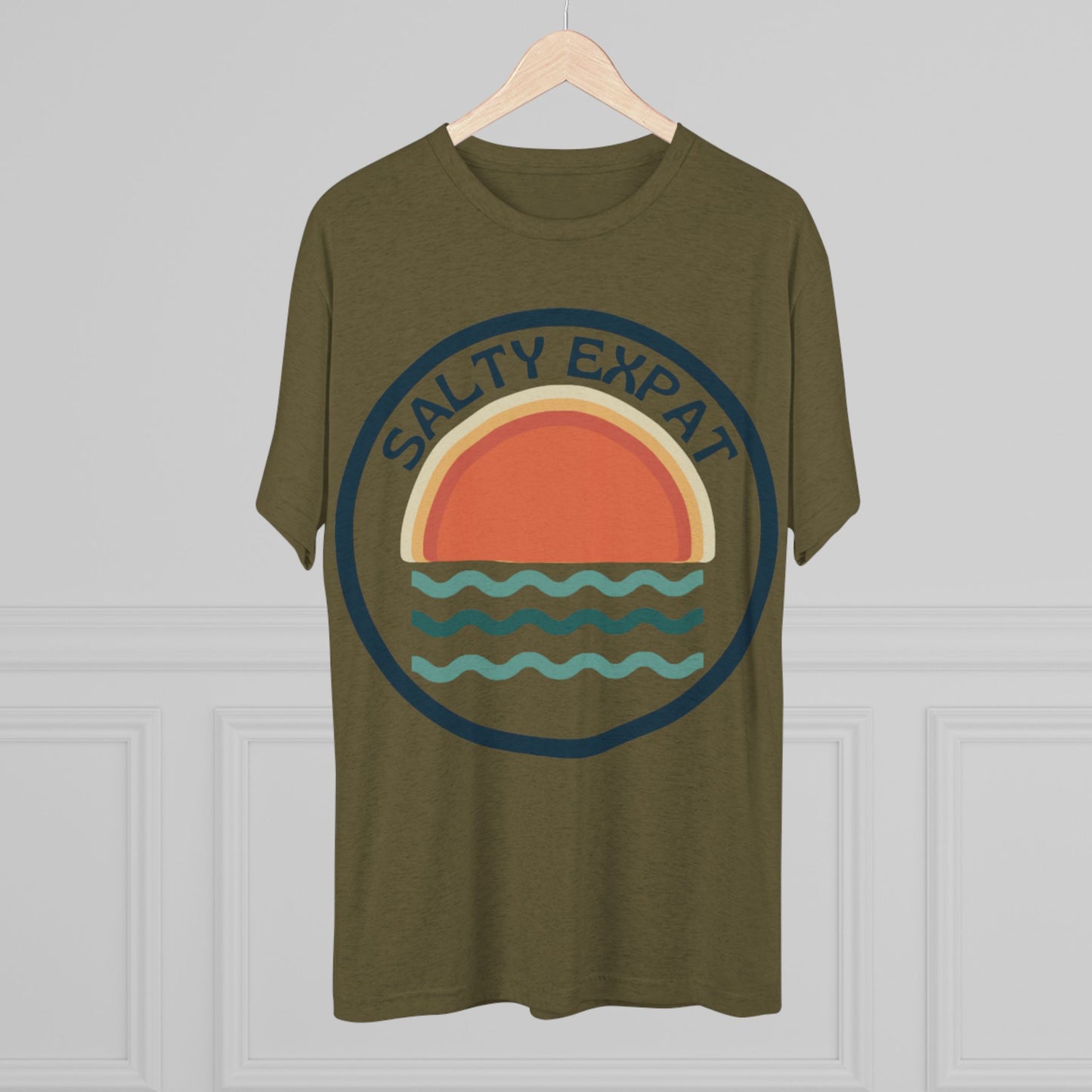 Salty Expat Unisex Tri-Blend Tee