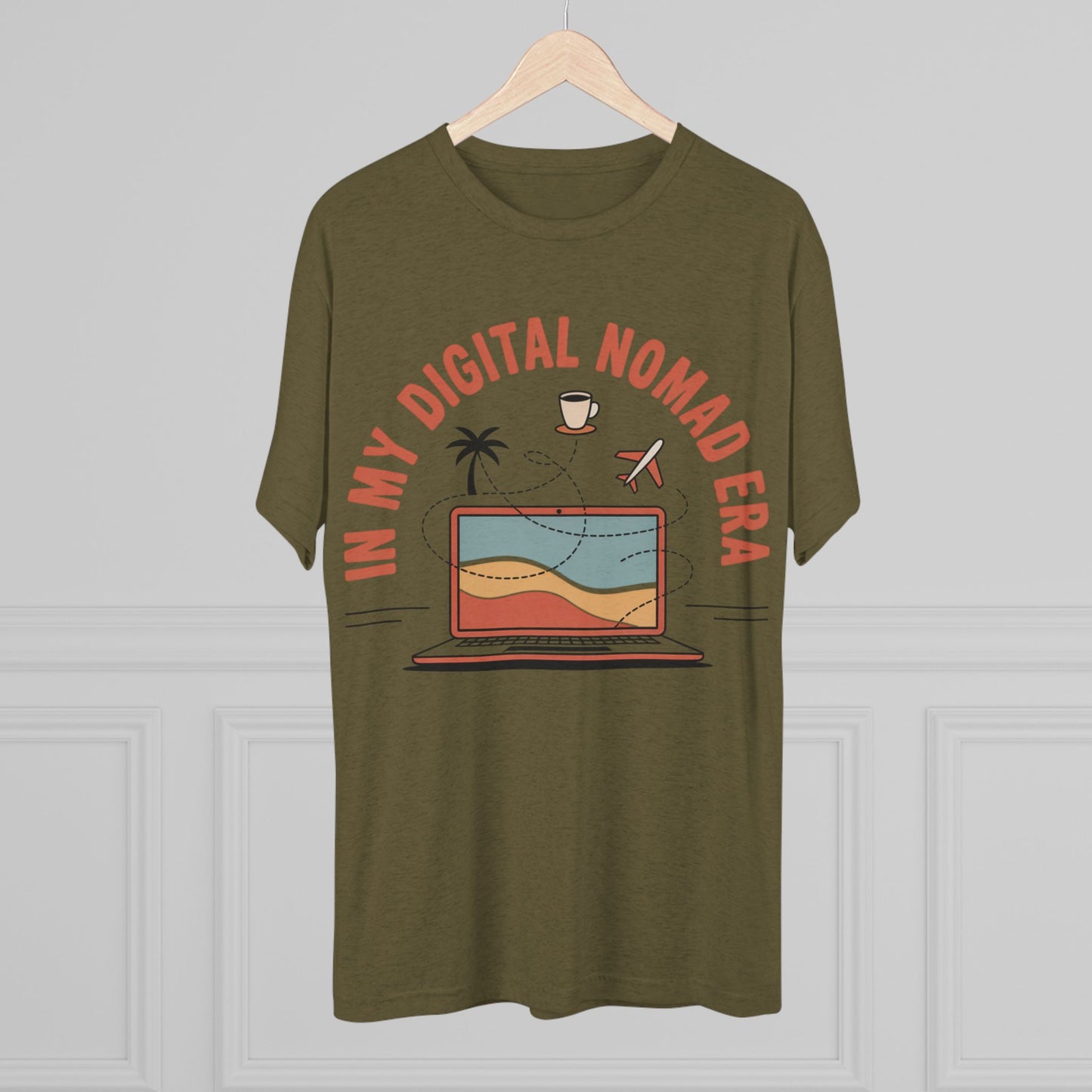 In My Digital Nomad Era Unisex Tri-Blend Tee