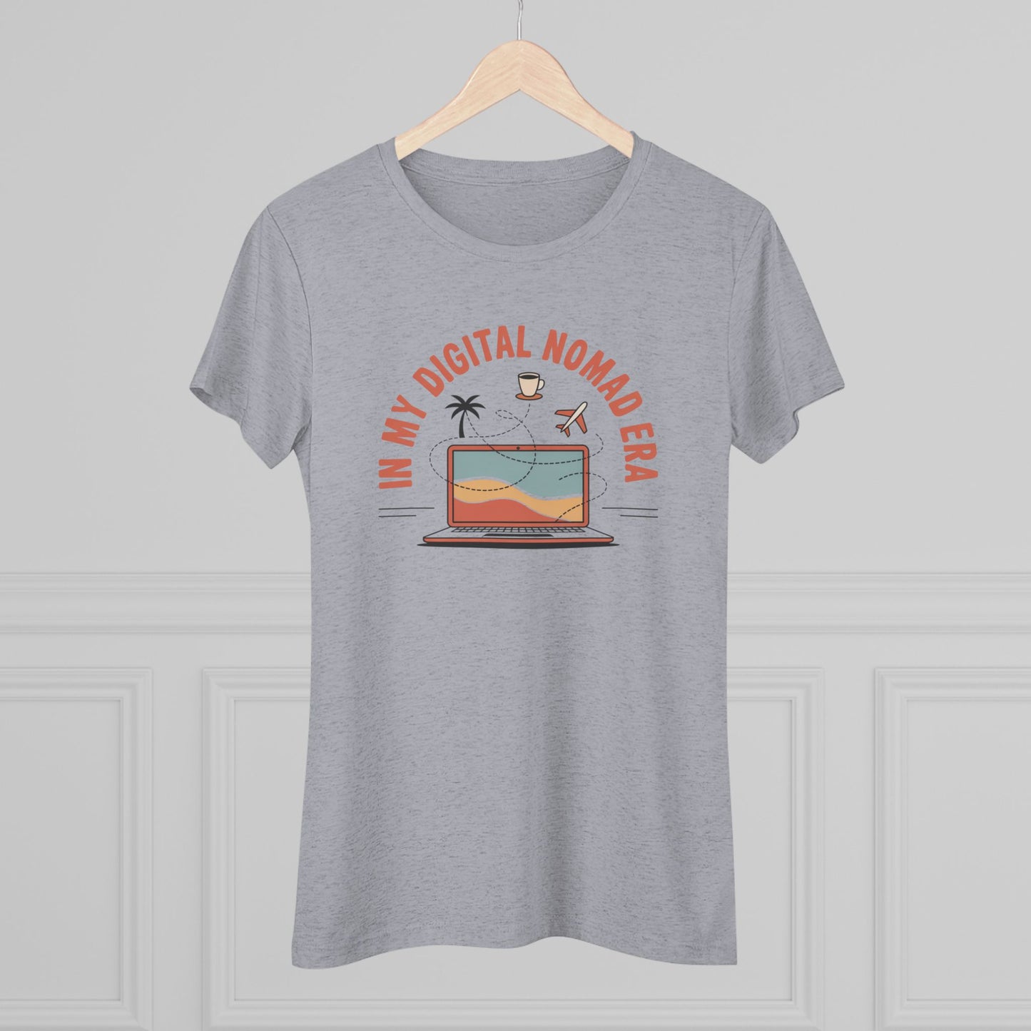 In My Digital Nomad Era Women's Tri-blend Tee