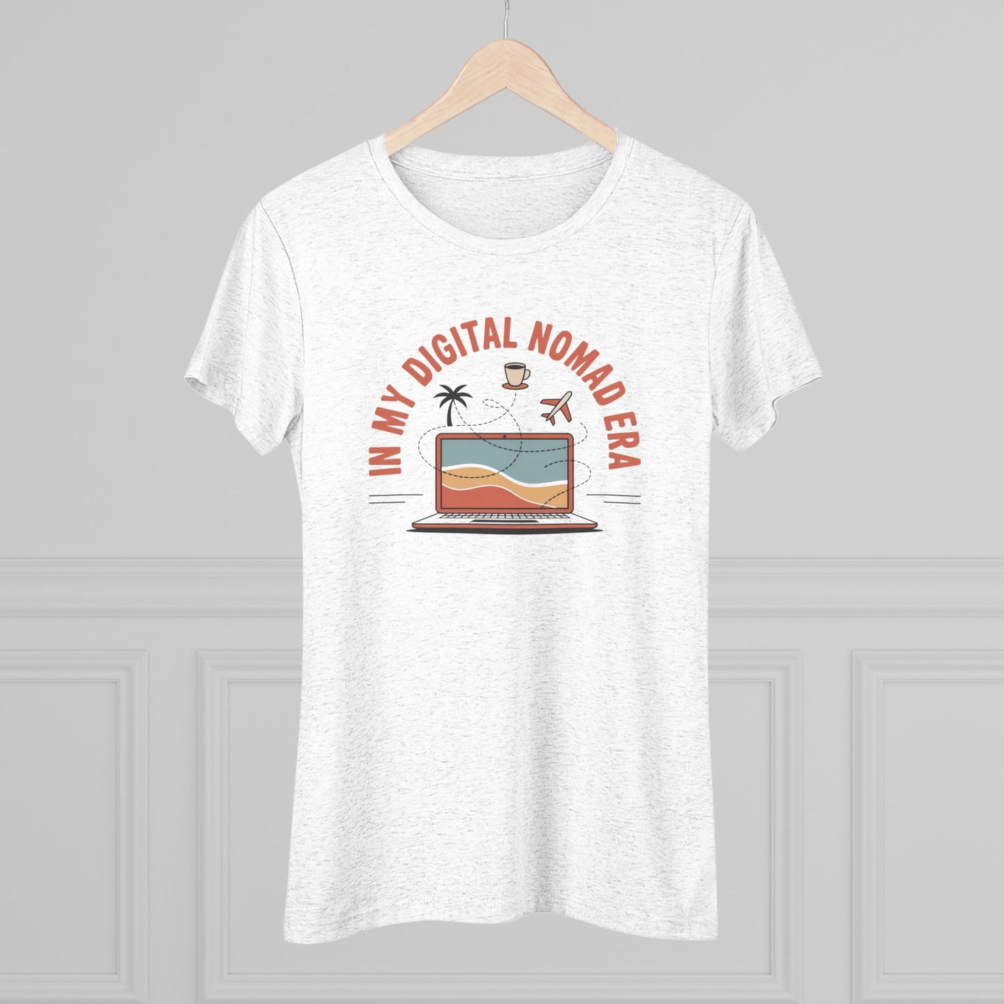 In My Digital Nomad Era Women's Tri-blend Tee