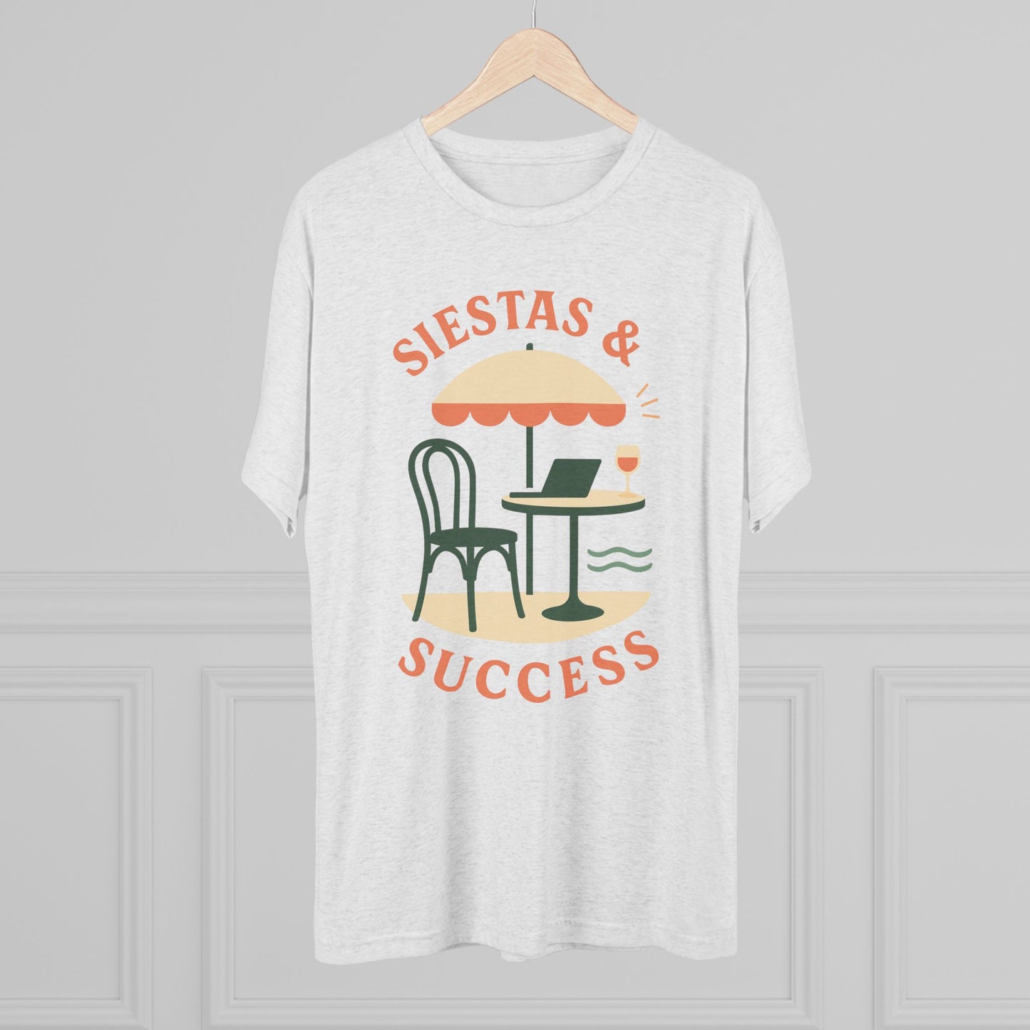 Siestas & Success Unisex Tri-Blend Tee