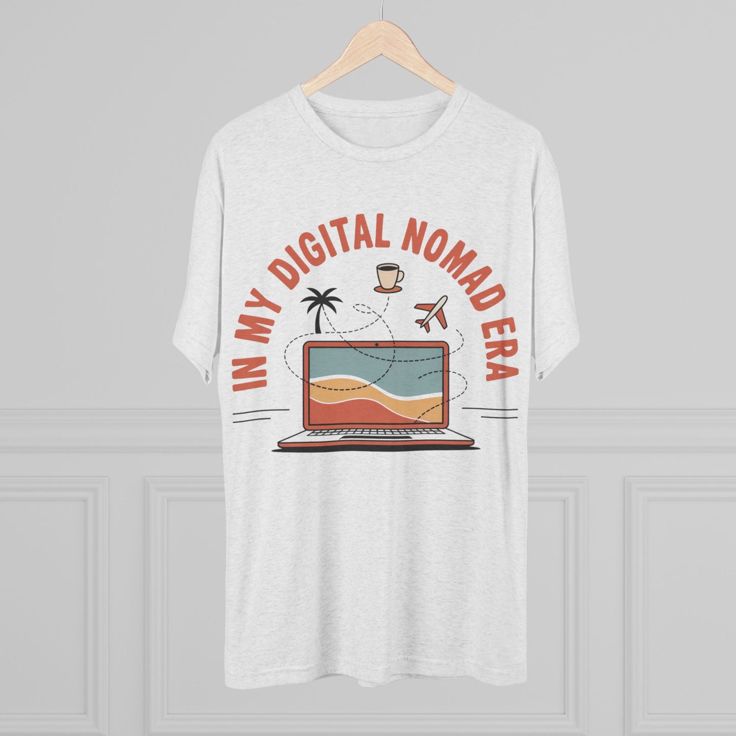 In My Digital Nomad Era Unisex Tri-Blend Tee