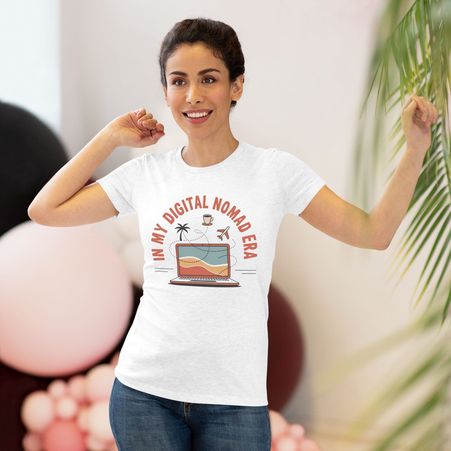 In My Digital Nomad Era Women's Tri-blend Tee