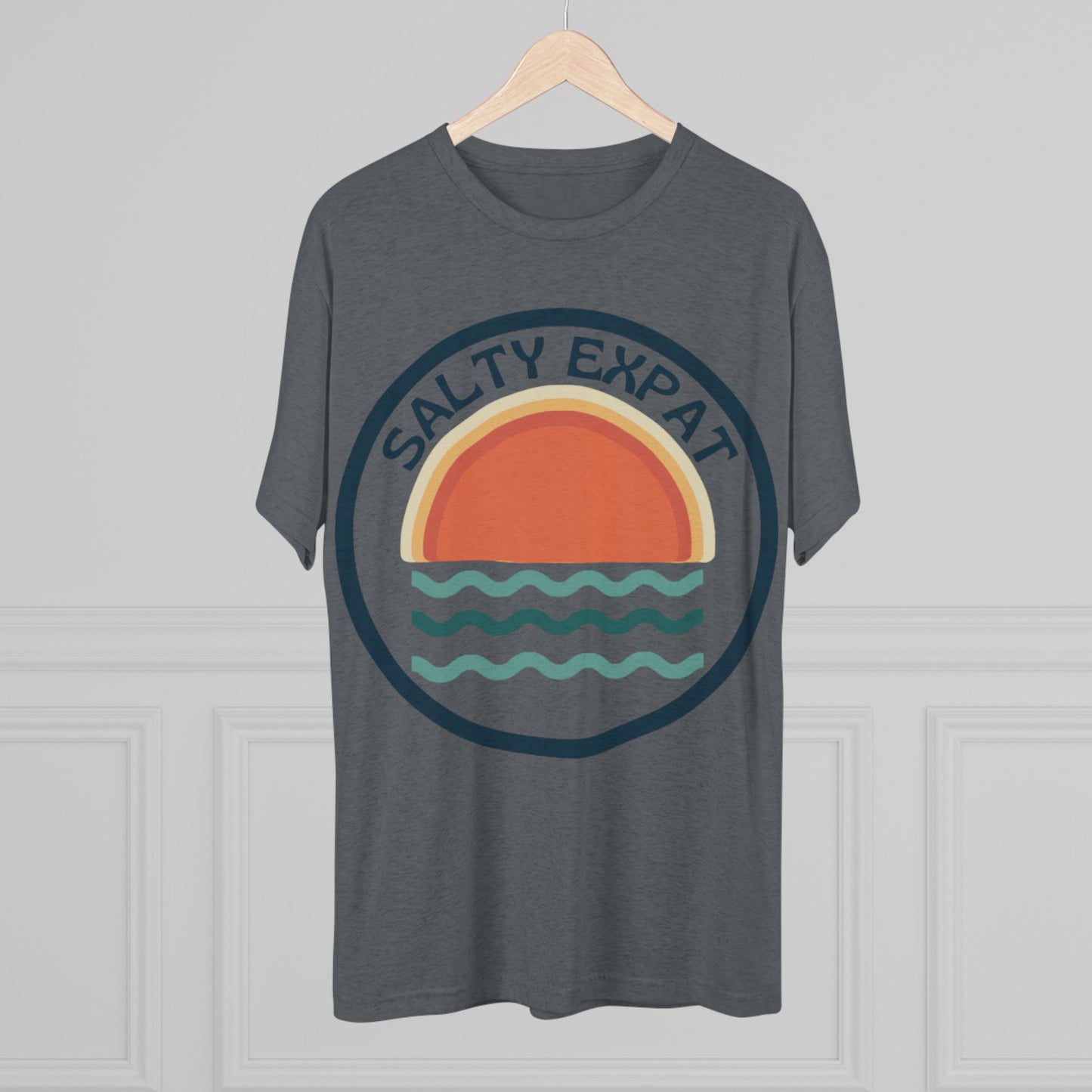Salty Expat Unisex Tri-Blend Tee