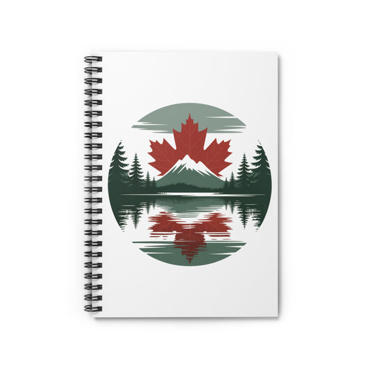 Cozy Canada Journal - Spiral Bound Notebook