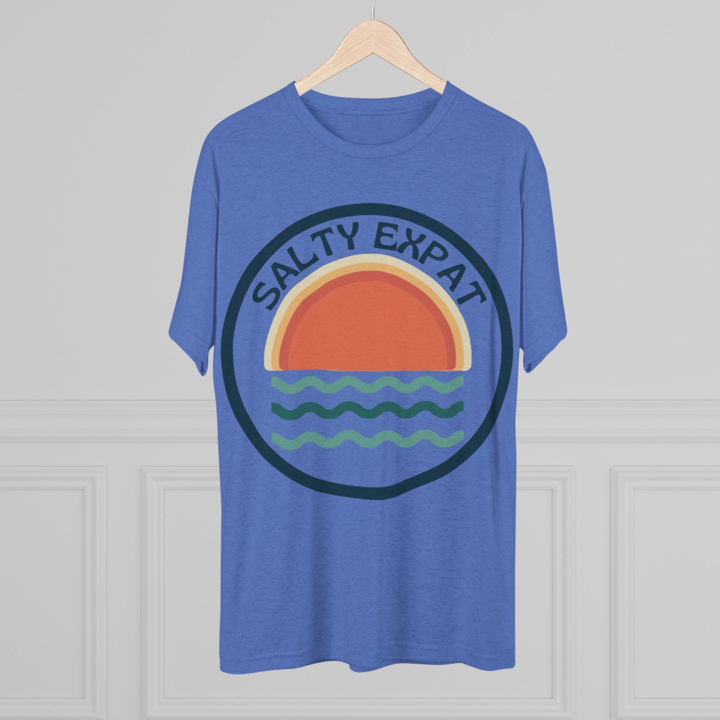 Salty Expat Unisex Tri-Blend Tee