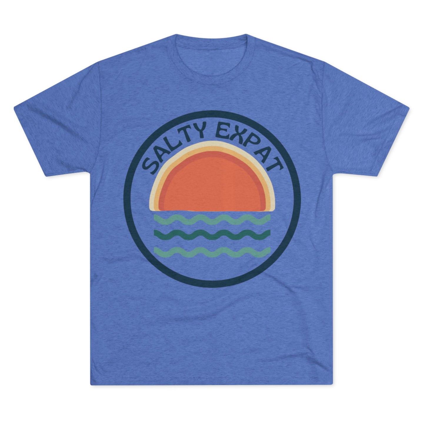 Salty Expat Unisex Tri-Blend Tee