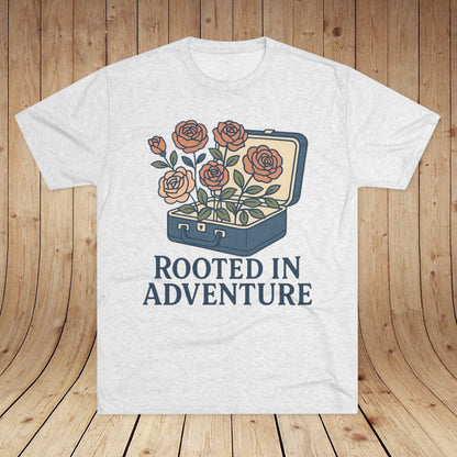 Rooted in Adventure Unisex Tri-Blend Tee