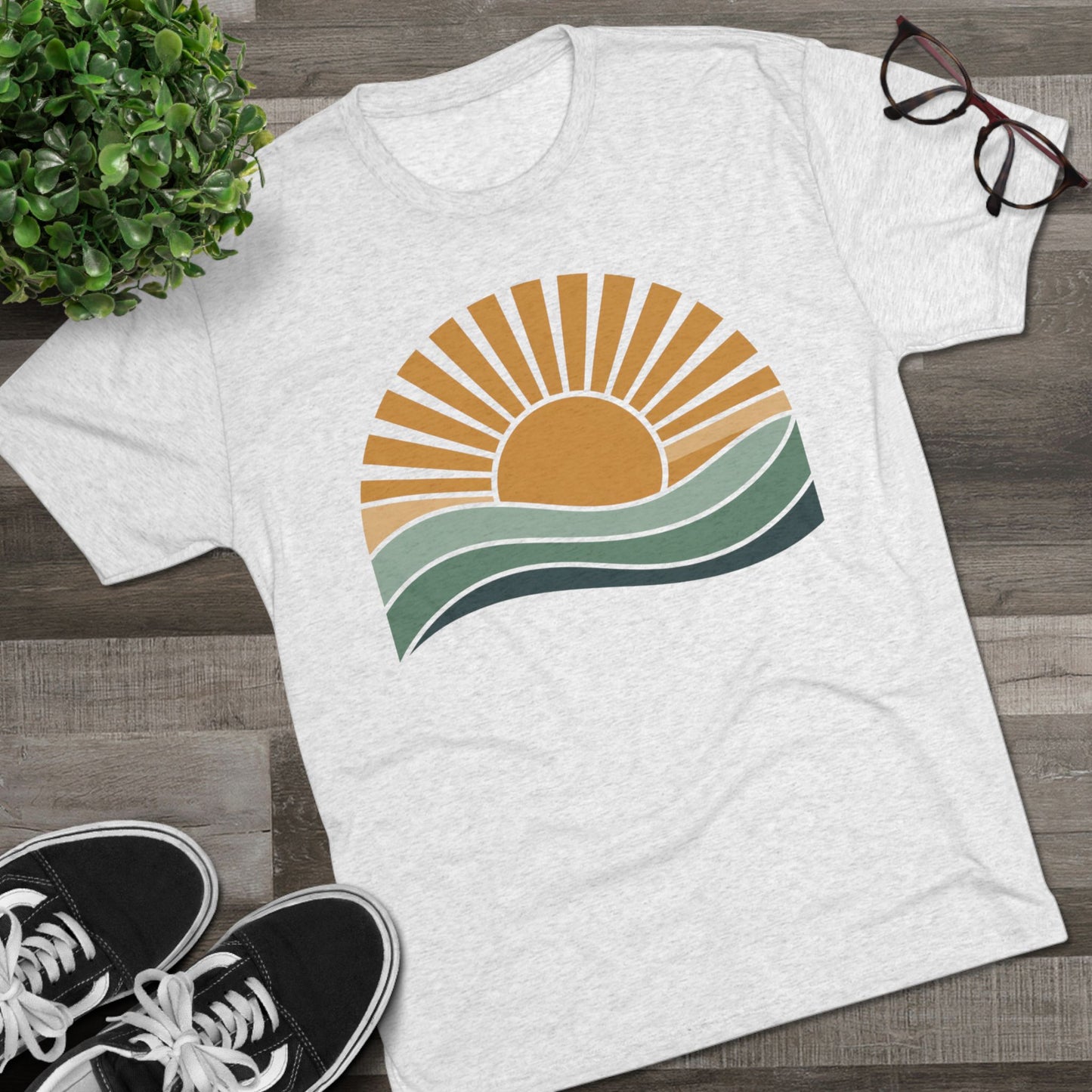 Sunshine & Sea Unisex Tri-Blend Tee
