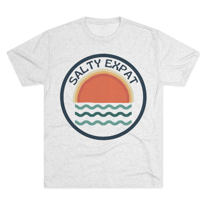 Salty Expat Unisex Tri-Blend Tee