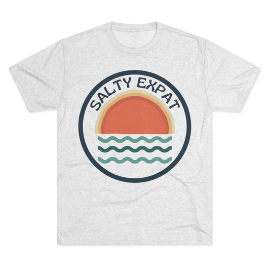 Salty Expat Unisex Tri-Blend Tee