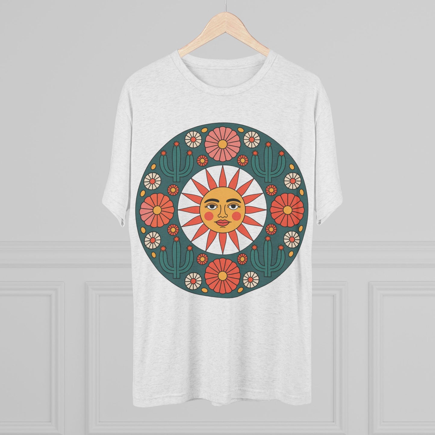 Mexican Saguaros Unisex Tri-Blend Tee