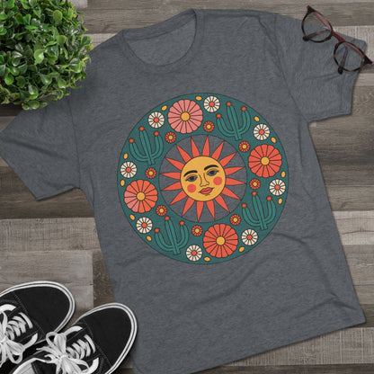 Mexican Saguaros Unisex Tri-Blend Tee