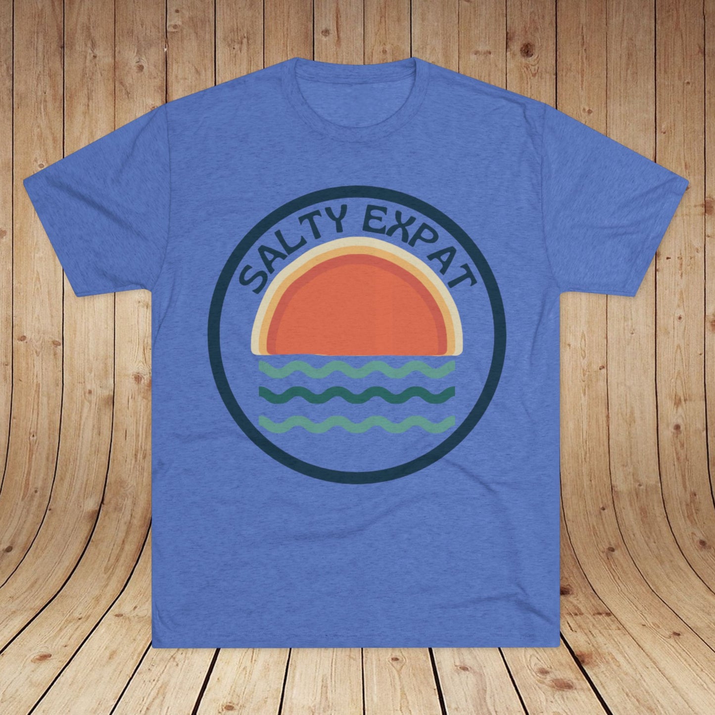 Salty Expat Unisex Tri-Blend Tee