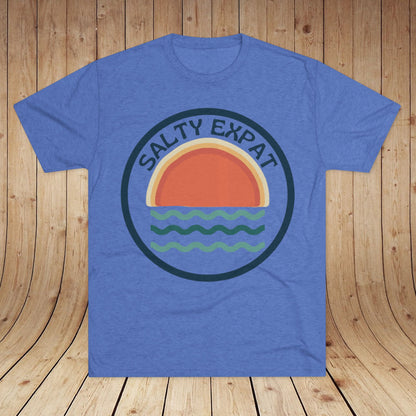 Salty Expat Unisex Tri-Blend Tee