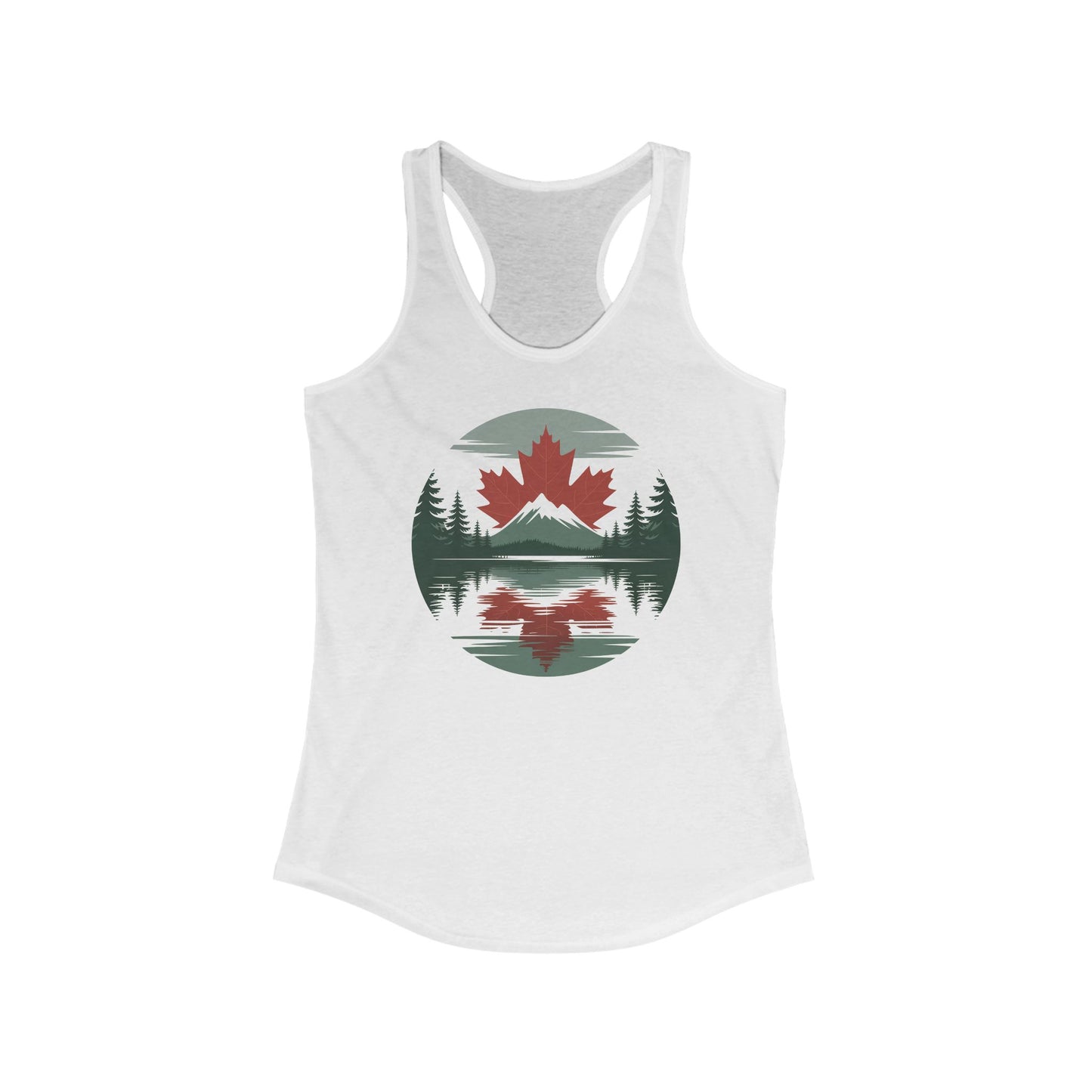 Cozy Canada Women's Racerback Tank T-Shirt
