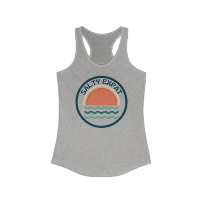 Salty Expat Women's Racerback Tank T-Shirt
