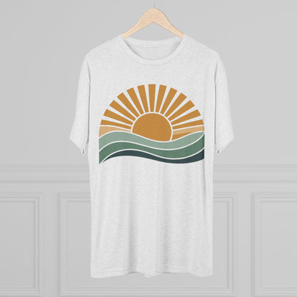 Sunshine & Sea Unisex Tri-Blend Tee