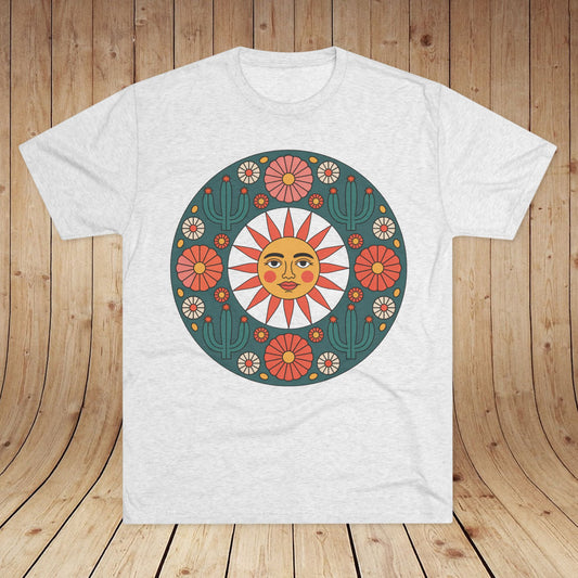 Mexican Saguaros Unisex Tri-Blend Tee