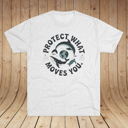 Protect What Moves You Ocean Unisex Tri-Blend Tee