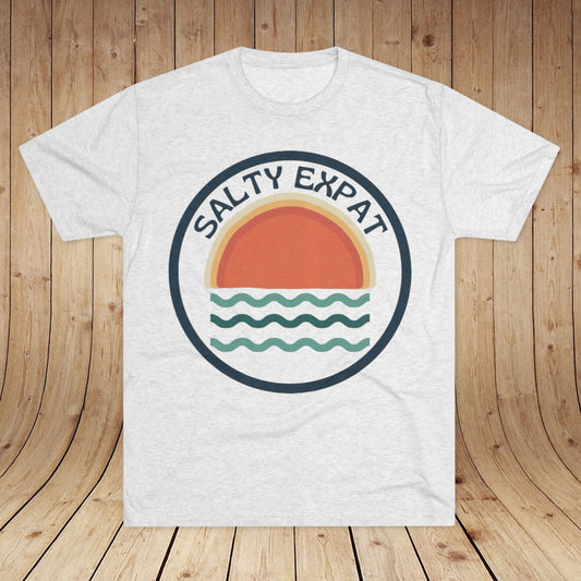 Salty Expat Unisex Tri-Blend Tee