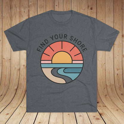 Find Your Shore - Premium Tri-Blend Tee by Salty Expat
