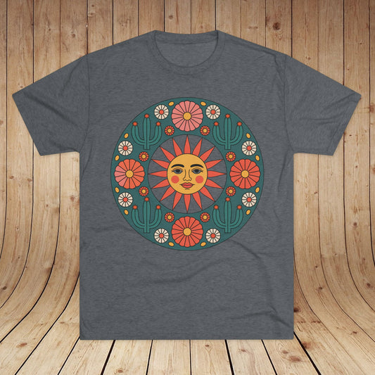 Mexican Saguaros Unisex Tri-Blend Tee