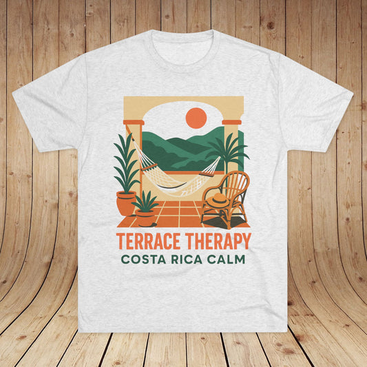 Terrace Therapy Costa Rica Calm Unisex Tri-Blend Tee