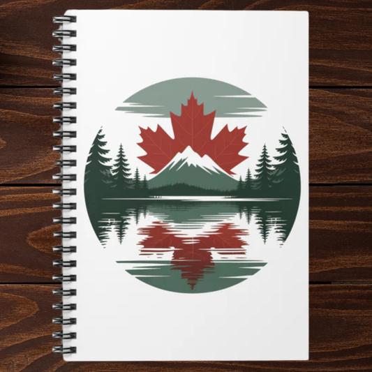 Cozy Canada Journal - Spiral Bound Notebook
