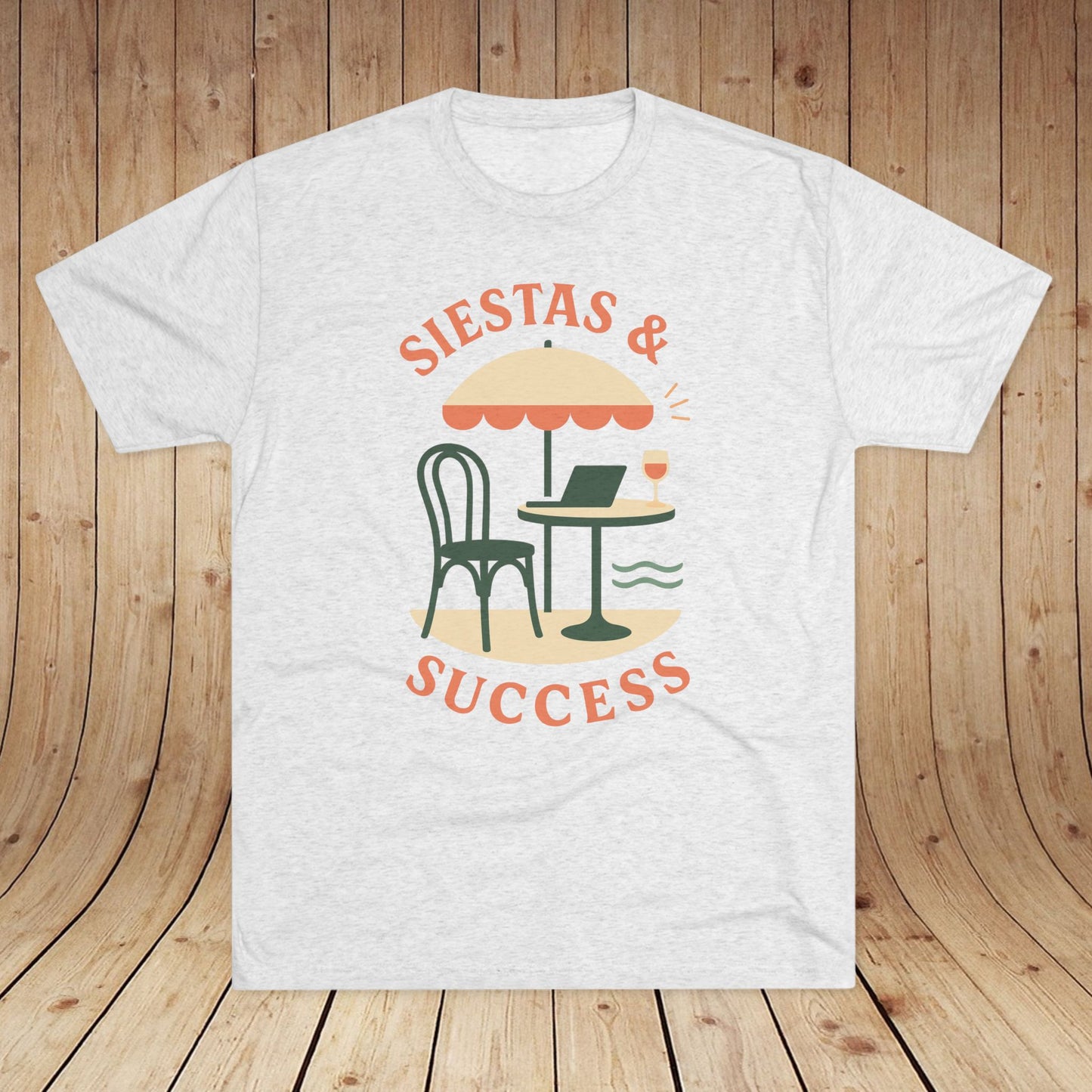 Siestas & Success Unisex Tri-Blend Tee