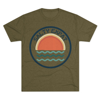 Salty Expat Unisex Tri-Blend Tee