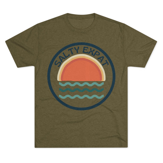 Salty Expat Unisex Tri-Blend Tee
