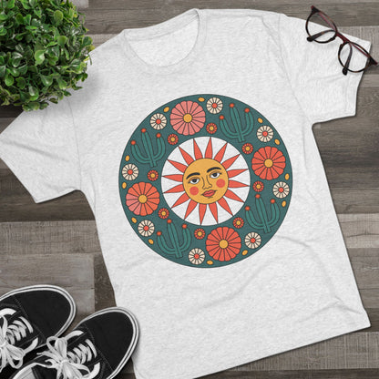 Mexican Saguaros Unisex Tri-Blend Tee