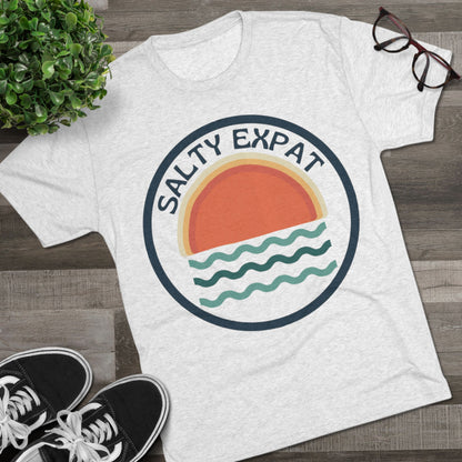 Salty Expat Unisex Tri-Blend Tee