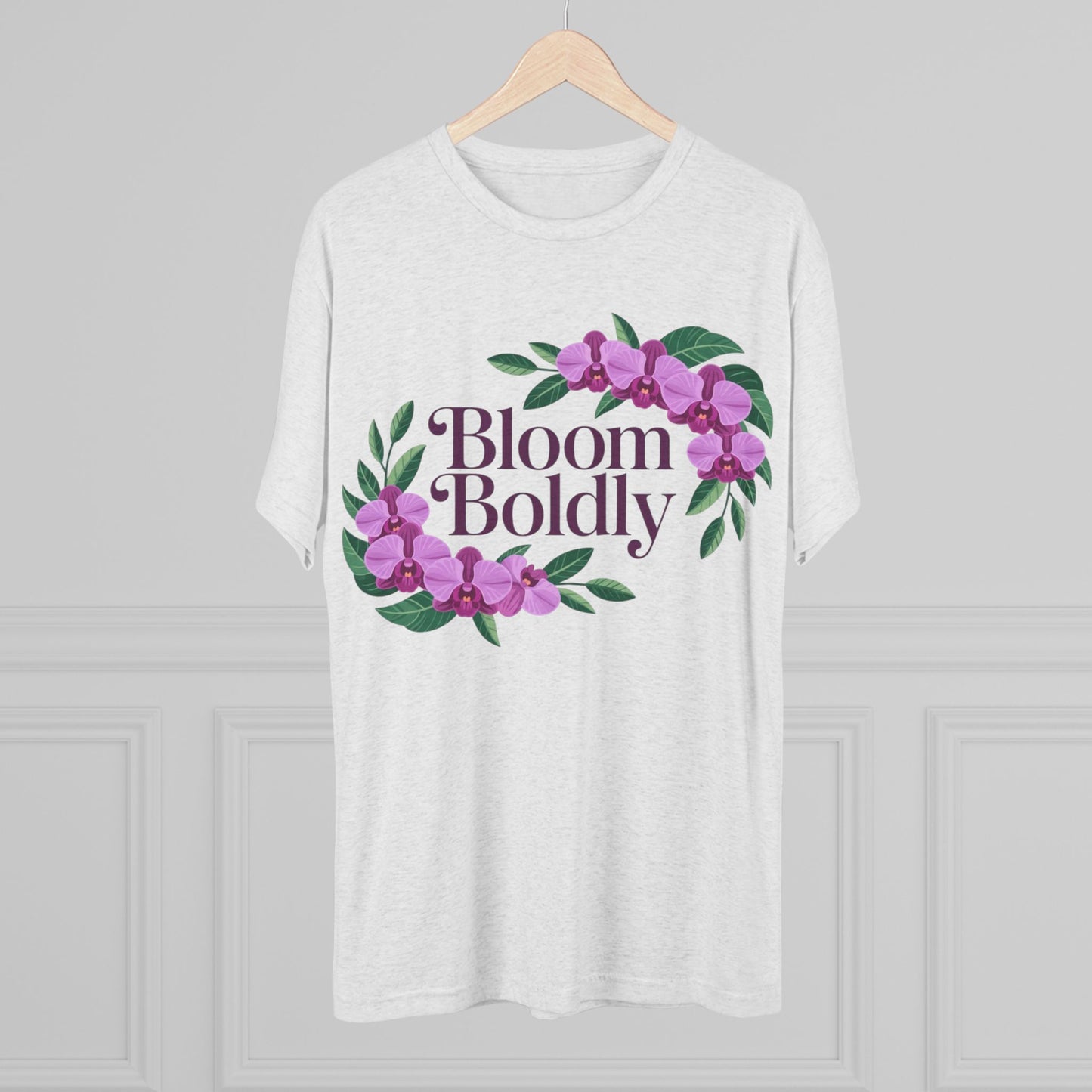 Bloom Boldly Unisex Tri-Blend Tee