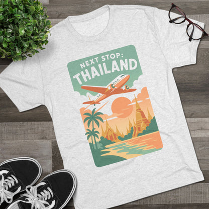 Next Stop Thailand Unisex Tri-Blend Tee