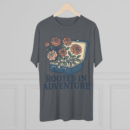 Rooted in Adventure Unisex Tri-Blend Tee
