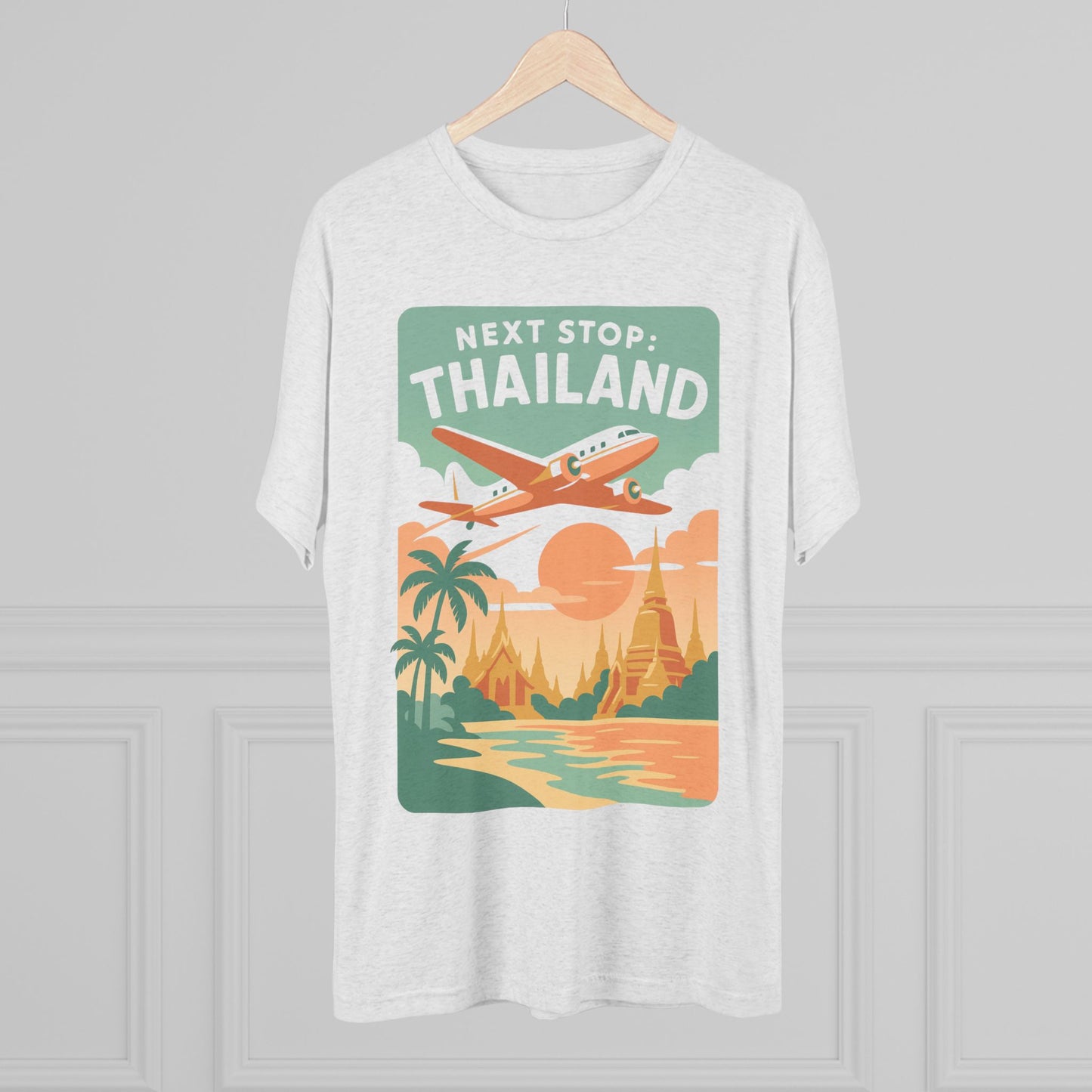 Next Stop Thailand Unisex Tri-Blend Tee