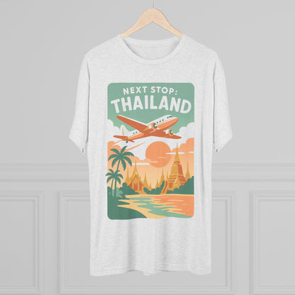 Next Stop Thailand Unisex Tri-Blend Tee