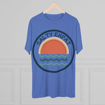 Salty Expat Unisex Tri-Blend Tee