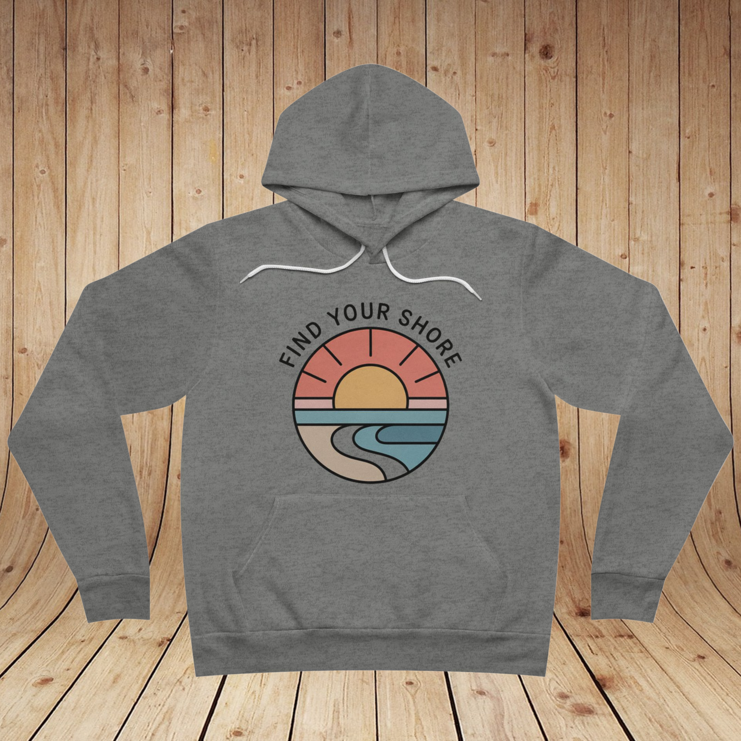 Find Your Shore – Premium Unisex Hoodie by Salty Expat
